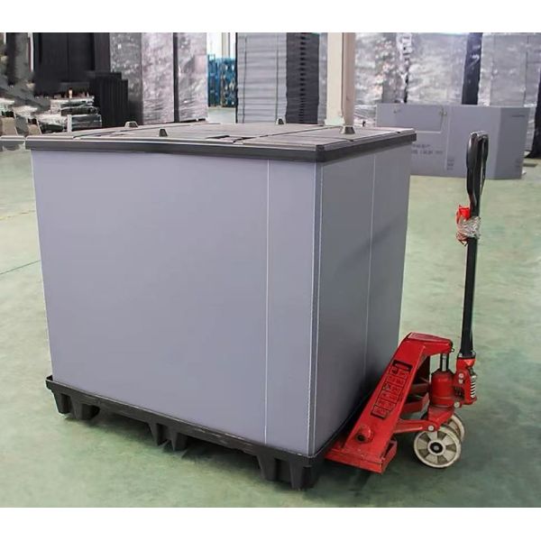 2mm - 11mm Thickness Plastic Pallet Box Lightweight Plastic Coaming Box