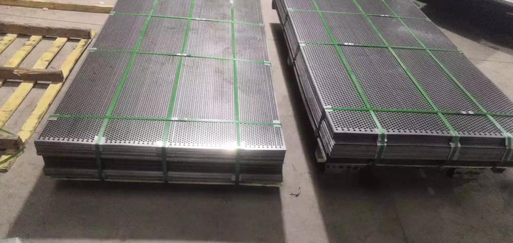 Duplex Quality Stainless Steel Hexagonal Perforated Metal Plate Aquaculture And Saltwater
