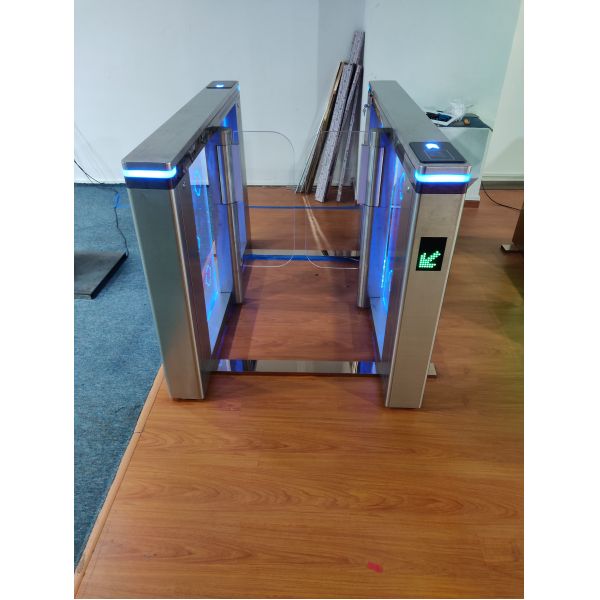 Stainless Steel Auto Subway Hotel Swing Turnstile Gate