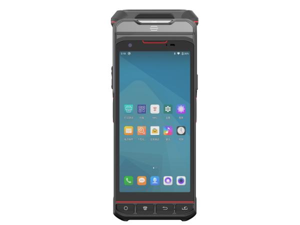 5.5 Inch RFID Phone Scanner 20M Distance Rugged Handheld Barcode Scanner 902MHz - 928MHz