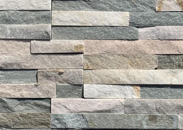 15 * 60cm Size Slate Ledger Stone Panels Wall Cladding Honey Golden Panel