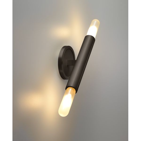 Yihao Classic Brass Wall Sconce with 2700K Warm White Light and Modern Design for Living Room