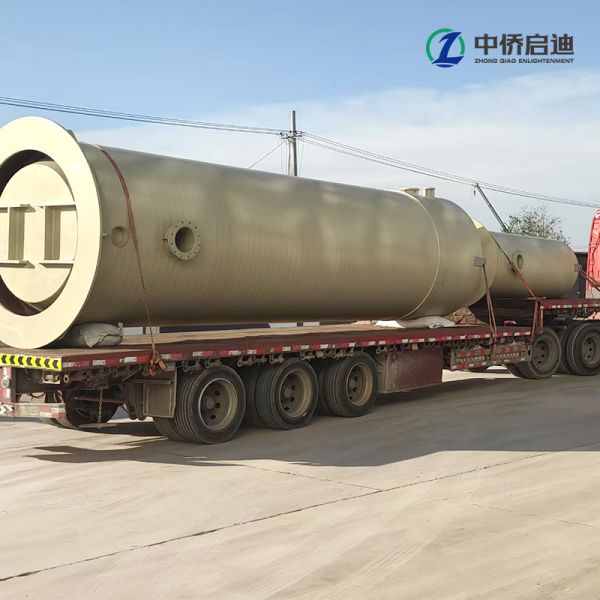 Buried Intelligent Sewage Lifting Rainwater HMPP Integrated Pump Station Low Noise