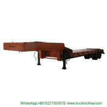 Gooseneck Lowbed Trailer Dolly for Heavy Duty Heavy Machine Lowbed Semi Trailer 80 ton  100Ton WhatsApp:8615271357675