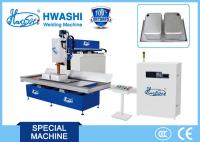 Máquina de soldadura automática da emenda do rolamento do CNC de Hwashi para a bacia de aço inoxidável da banca da cozinha