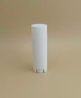 White Small Ellipse Smooth Lip Balm Packaging for Lipsticks