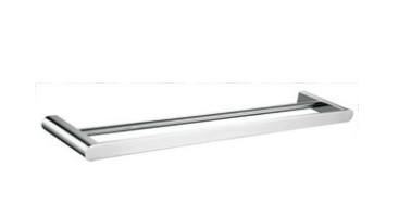 Double towel rail&bar85109-Square &Brass&Chrome color & Bathroom Accessory&fittings&Sanitary Hardware