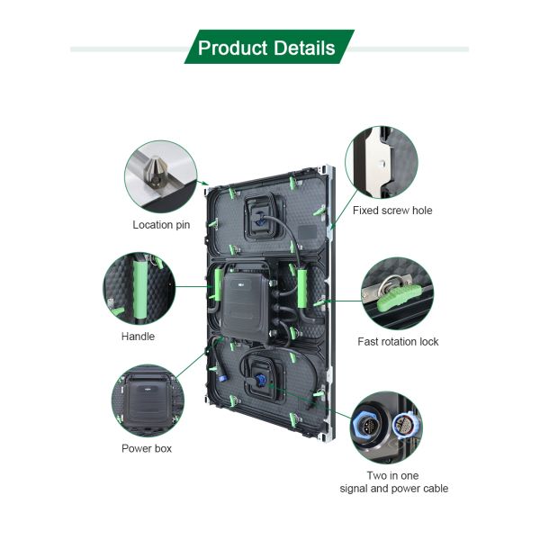 LED Screen Front Service Video HD Outdoor TV Energy Saving P10 Display LED Advertising Digital Signage and Displays