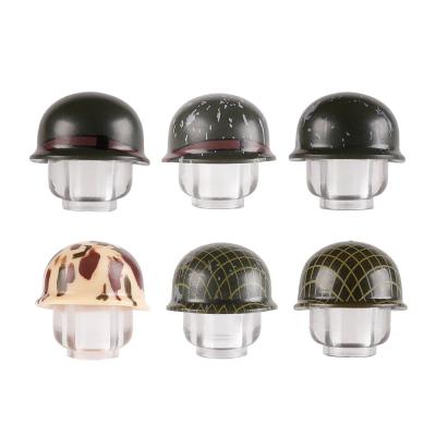 WW2 military U.S soldiers helmet printed mini figures army figures compatible with legoinglys
