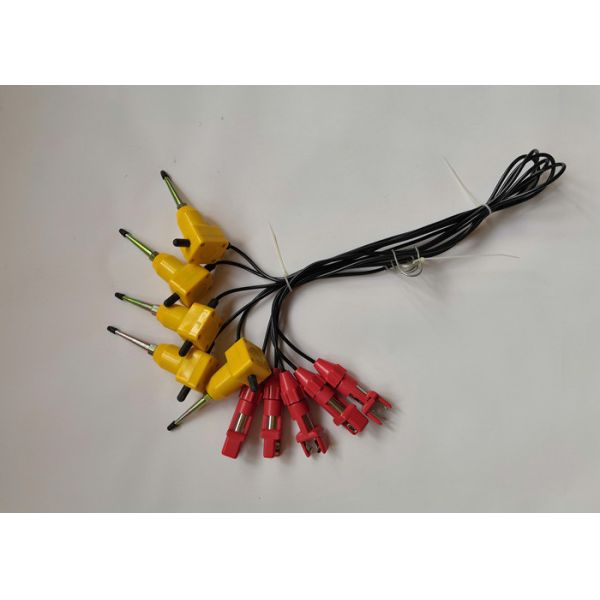 Connecteur fendu de ressort de terminal vertical séismique du géophone 60Hz de Digital