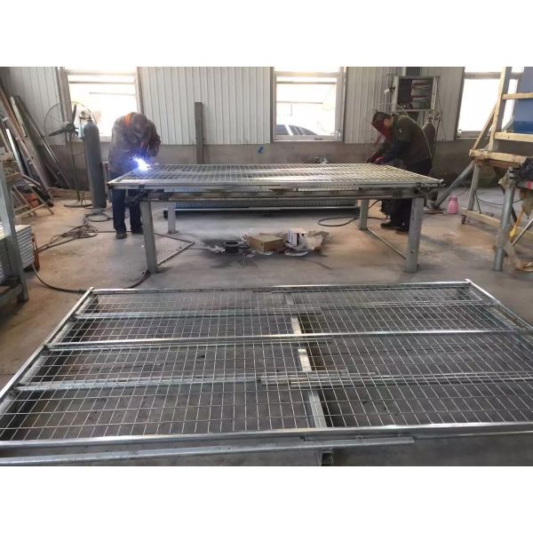 Powder coated canada temporary fence H 8’/2430mm*W10’/3048mm 2