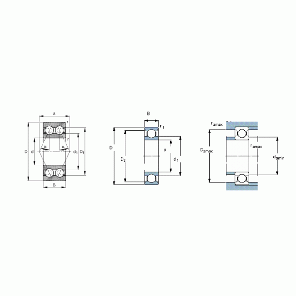 NTN 6203ZZ / 6203 LLU Deep Groove Ball Bearings 17x40x12mm 6203ZZCM/5K