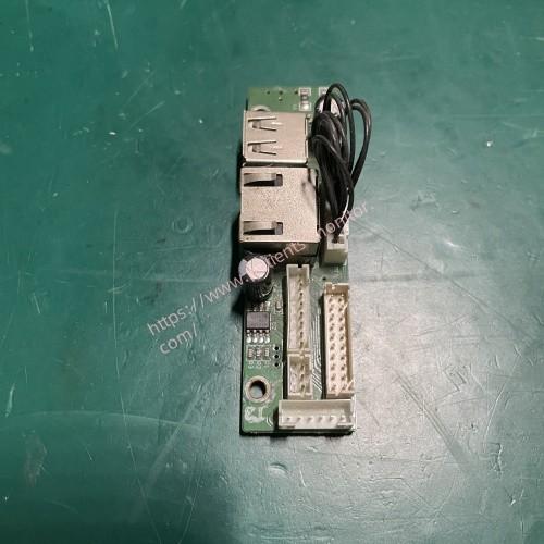 La carte réseau du moniteur de patient et la carte d'interface USB M-4B2C01D