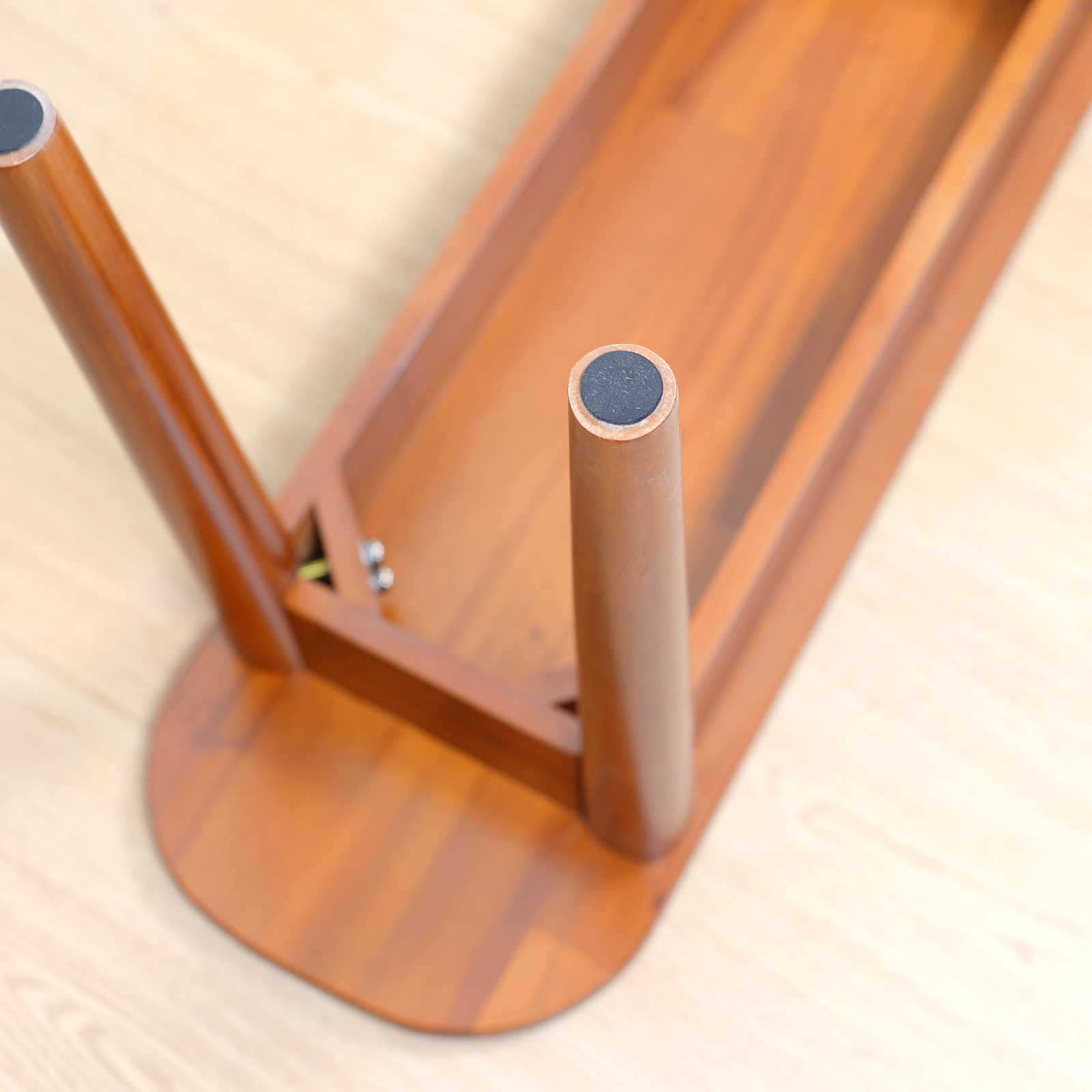 Круг Mahogany журнальных столов ширины пакета 100cm KD ретро