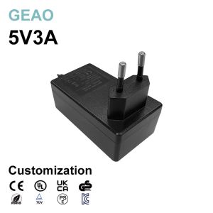 5v 3a Ac Dc Adaptador de montaje de pared de amplio rango de voltaje para lámpara de uñas