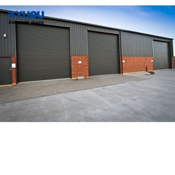 Commercial Self Storage Door Roller Shutter With Galvanized Steel Box