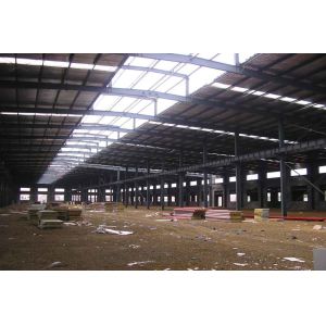 Eco-Friendly Sustainable Prefabricated Warehouse Shed Hot-Rolled Steel Forming for Eco-Friendly Construction