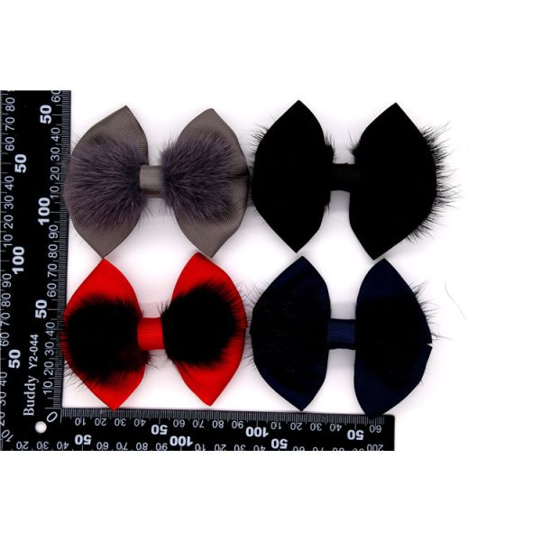 Ribbon coloured bow-tied shoe flower,Handmade footwear ornaments and flower Thread ribbon Beige ,white,black,red ,blue