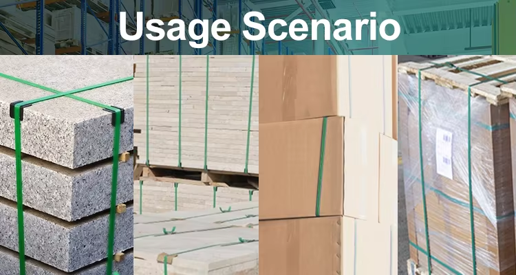 9-32mm Width Durable Black Polyester Pet Strapping Packing Belt For Wood Box Packaging