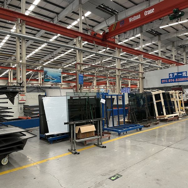 Aluminum Sound Insulation Glass Frame Curtain Wall 6mm Curtain Wall Facade System