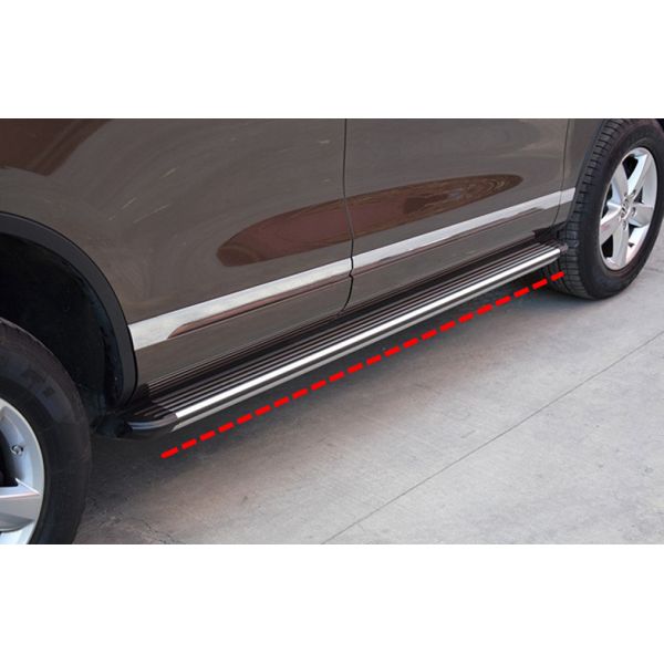 Volkswagen Touareg 2004 Vehicle Running Boards , OE Type Aluminium Alloy Side Step