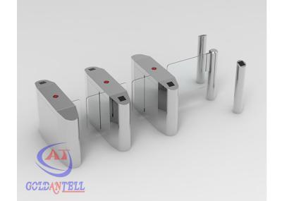 Torniquetes da altura da pista da velocidade dois porta entrada retrátil da barreira dos meios