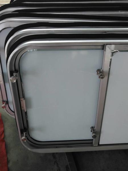 Customized Bolted / Welded Rectanglar Marine Windows / Marine Ships Aluminum Alloy Window