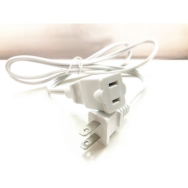 Hot sale 2pin white 10A extension power cable  0.5m-10m copper power extension cord