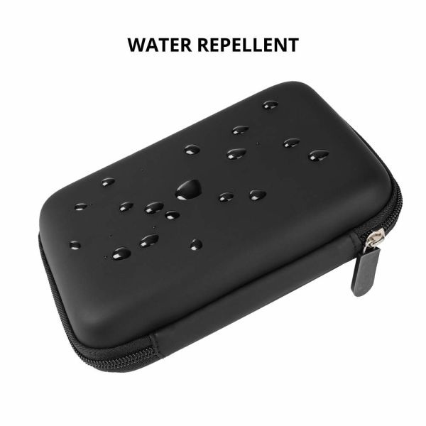 PU EVA Cable Carry Bag , 2.5 inch Hard Drive Storage Case