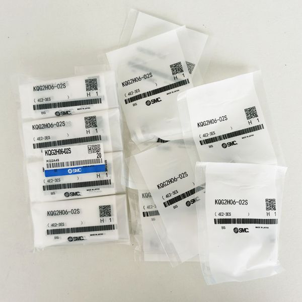 KQG2H06-02S Male Connector Push To Connect Fittings With Thread Sealant,SS316