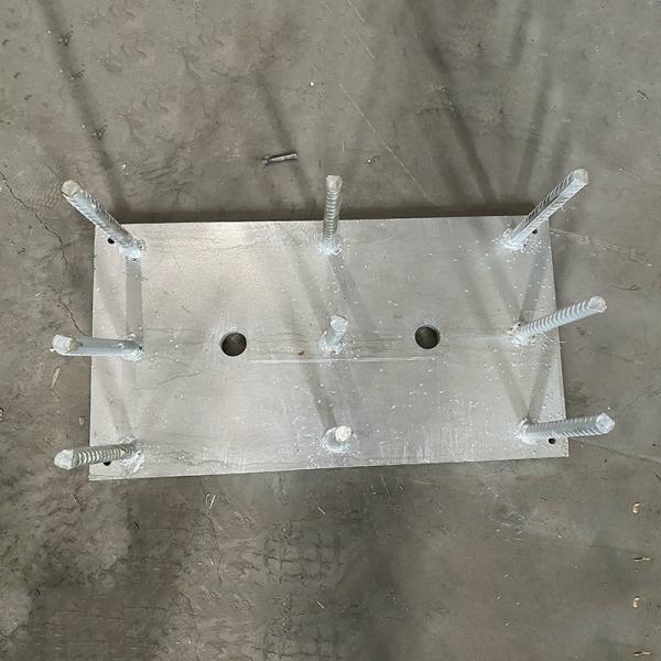 Embedded Parts 10 Pieces Package Contents For Industrial Needs Welding Steel Embed Plate