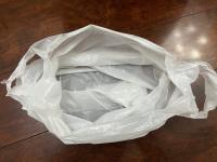 Saco de compras solúvel em água 25μm da camisa de PVA T para o supermercado