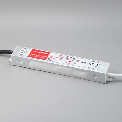 LPV-20-12 20W 12V 1.67A Single output waterproof power supply IP67 electronic LED driver