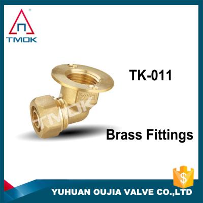 Flanged 105 Degree Elbow 3/8 Nipple Coupling Bushing Union