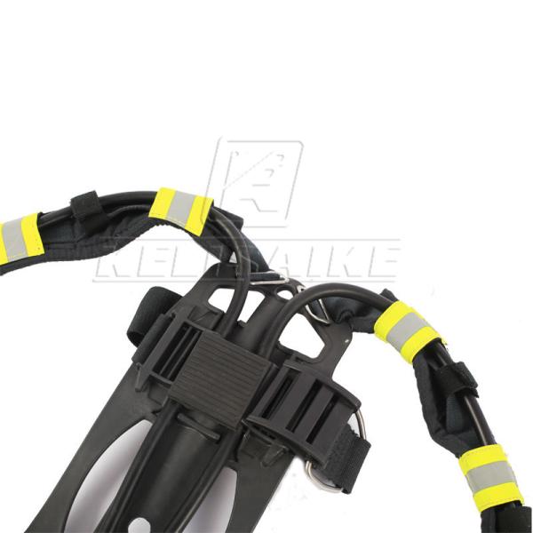 Flame Resistant Scba Back Plate Engineering Plastics 0.68kg for Fire Fighting Equipment