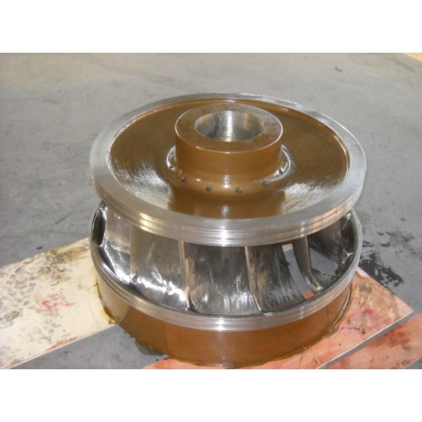 Francis Turbine Runner Water Head 10m-300m Stainless Steel 0Cr13Ni4Mo Hydropower Equipment