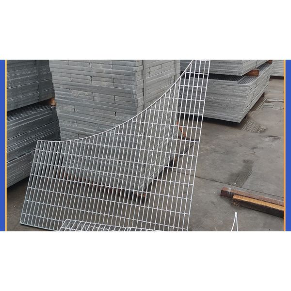 Silver White Steel Metal Grating Oem Hot Dip Galvanized