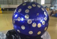 Decoração inflável de uma iluminação de 4 M, bola inflável de voo do espelho do hélio de 13ft