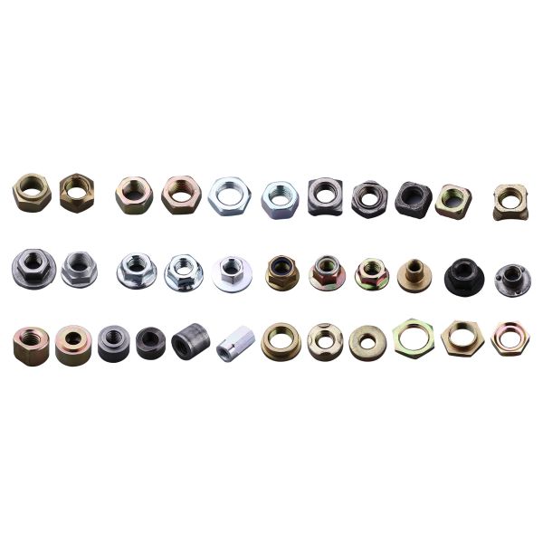 Hot / Cold Forging Custom Nut Electroplating Surface Treatment