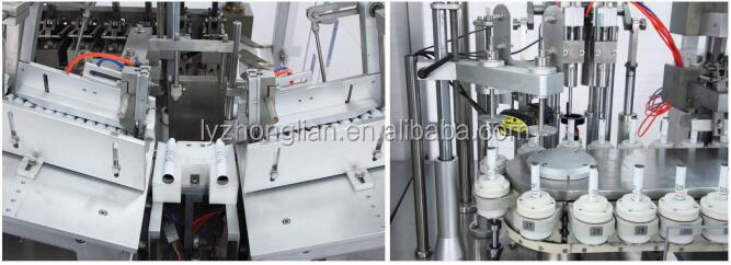 Косметическая крема Мазь Пластиковая мягкая трубка Заполнительная машина Автоматическая трубка Заполнительная и уплотнительная машина