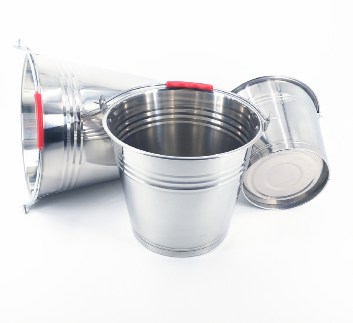ведра сока вина контейнера вина нержавеющей стали 20L портативные с ручкой