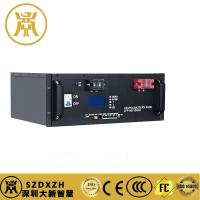 OEM 48V 100AH batterie au lithium en fer rack batterie de stockage d'énergie intégrée