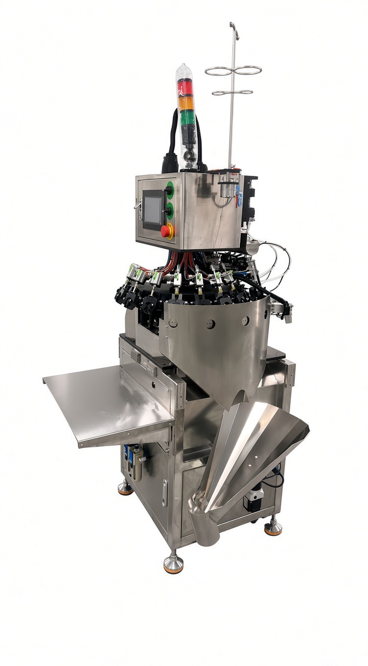 Rotary Automatic Chicken Vaccination Machine For Poultry Hatchery Independently