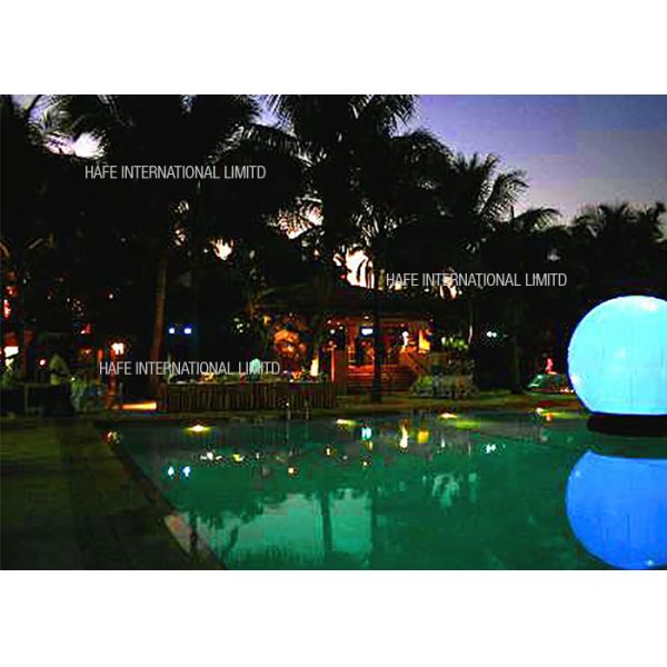 Ballon d'eau de allumage gonflable géant de flottement de LED 480W pour le concert/publicité