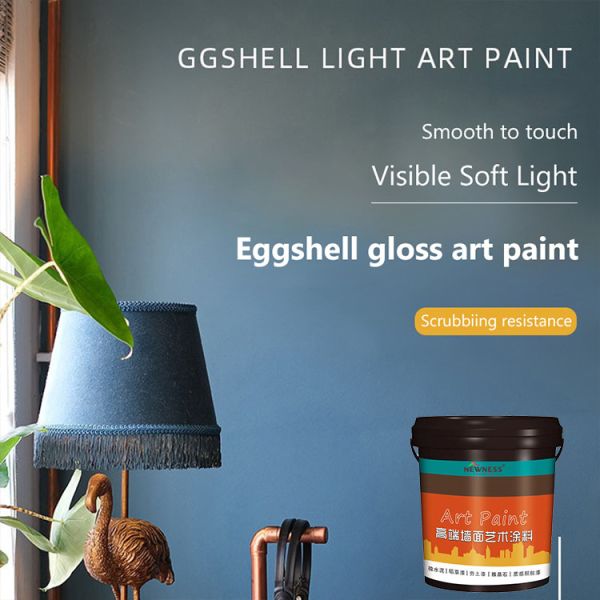 67763-03-5 Eggshell Wall Paint for Indoor Paintings and Wall Arts in Building Coating