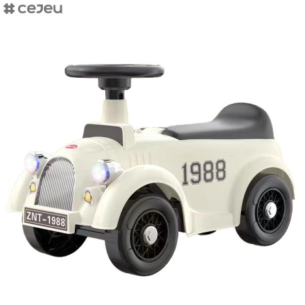 Baby Ride on Toys | Kids Musical Walker Ride on Push Car No Battery Needed,Foot to Floor Sliding Car Pushing Cart