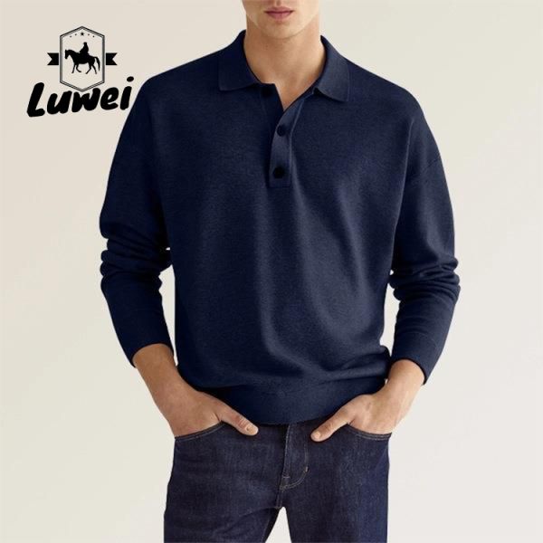 Персонализированные взрослые хлопчатобумажные футболки Поло Колье Бизнес Антиморки