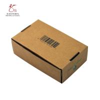 Matt Lamination Corrugated Cardboard Shipping enferme dans une boîte les boîtes ondulées faites sur commande d'annonce