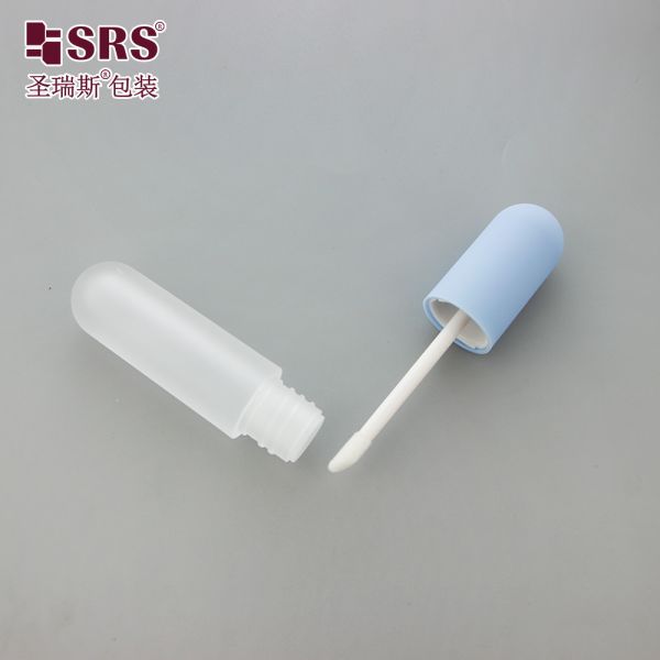 SLR022-5ML Round Bottom Tube With Dome Cap Lip Gloss Bottle Packaging Wholesale Applicator