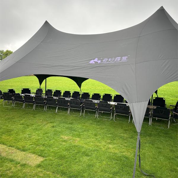 20-30 People Large Camping Canopy 900D Oxford Cloth Water Resistance